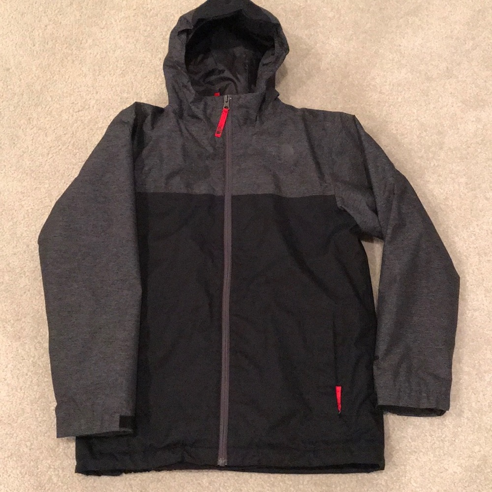 North face warm boys jacket